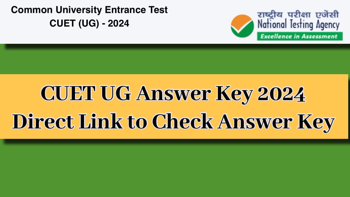 CUET UG Answer Key
