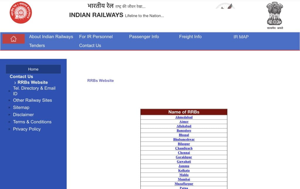 RRB NTPC 12 th Level Exam Apply Online