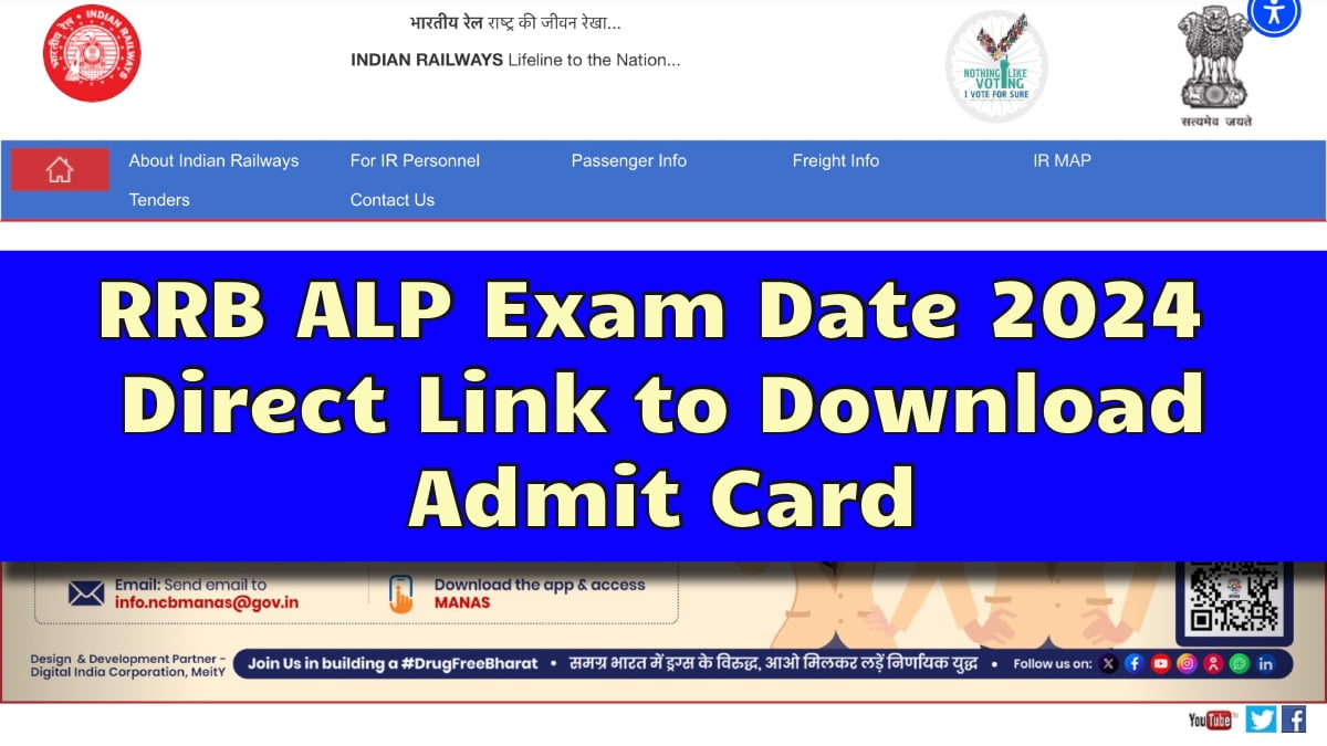 RRB ALP Exam Date