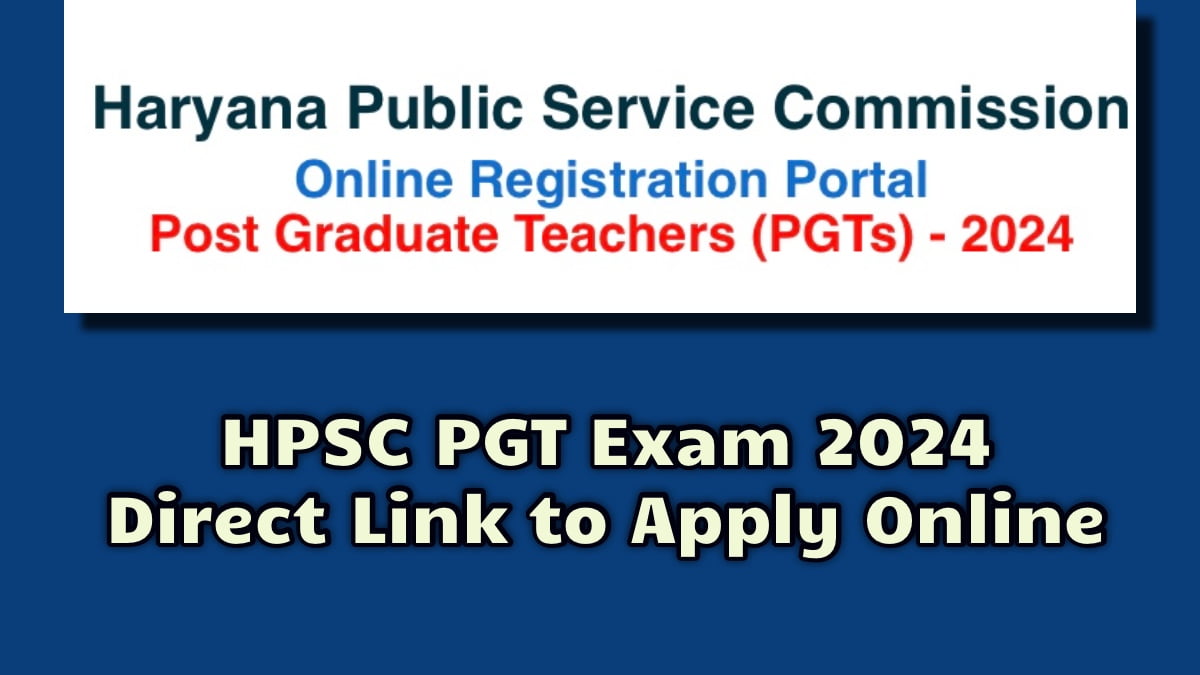 HPSC PGT Exam