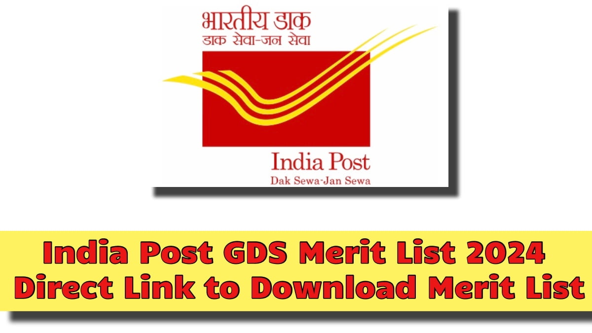 India Post GDS Merit List