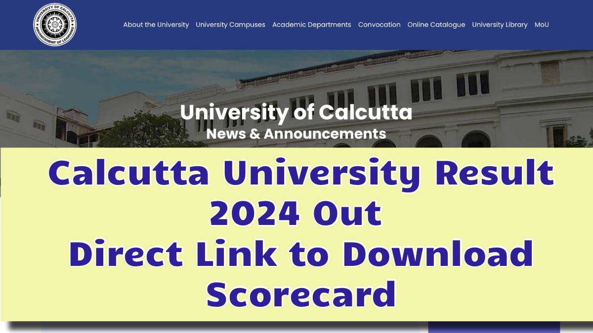 Calcutta University Result