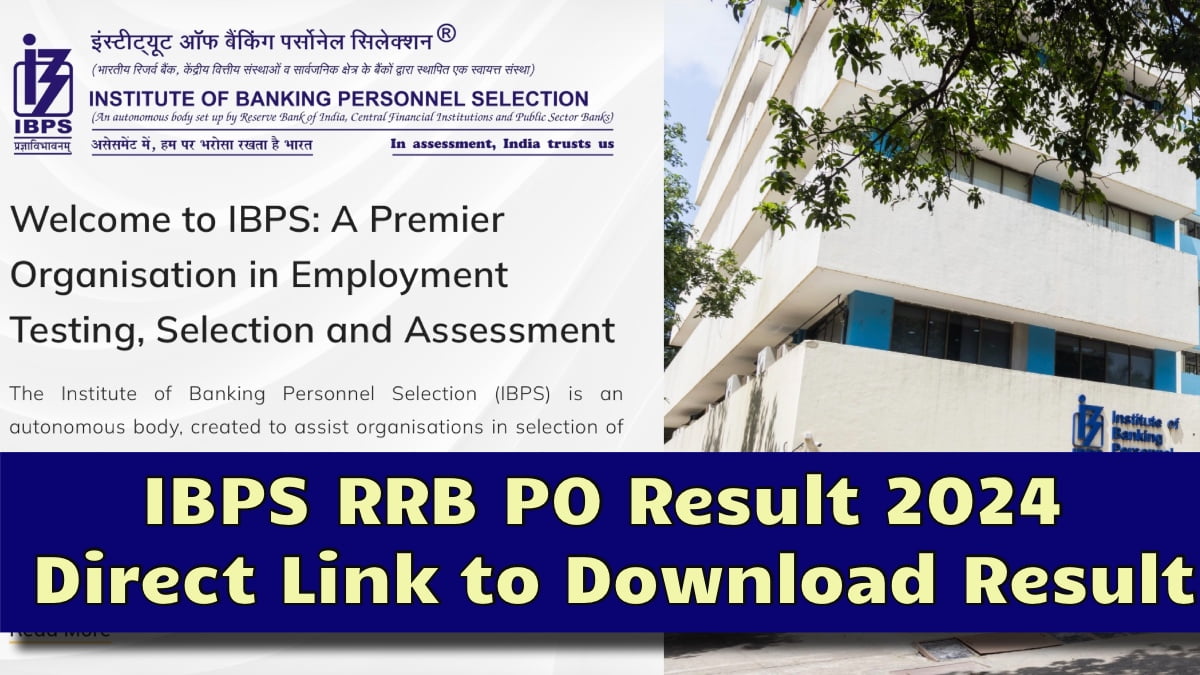 IBPS RRB PO Result