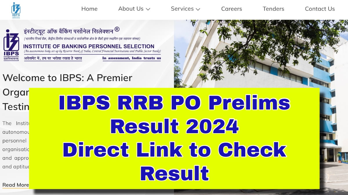IBPS RRB PO Prelims Result