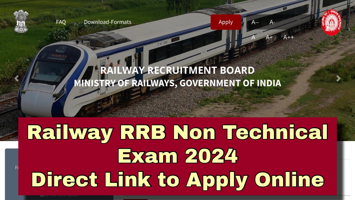Railway RRB Non Technical Exam