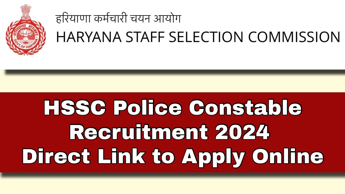 HSSC Police Constable