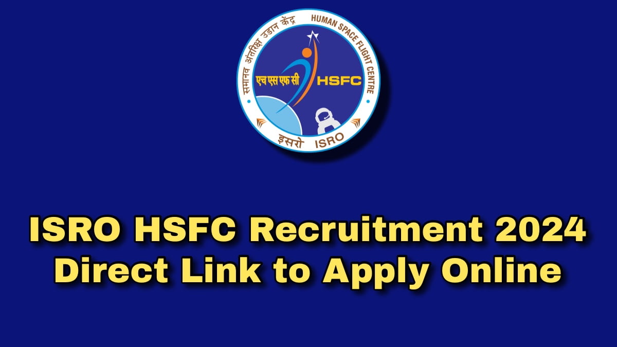 ISRO HSFC Recruitment