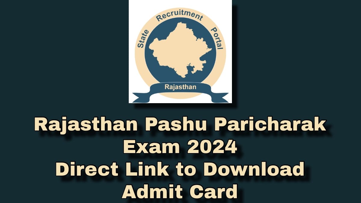 Rajasthan Pashu Paricharak Exam