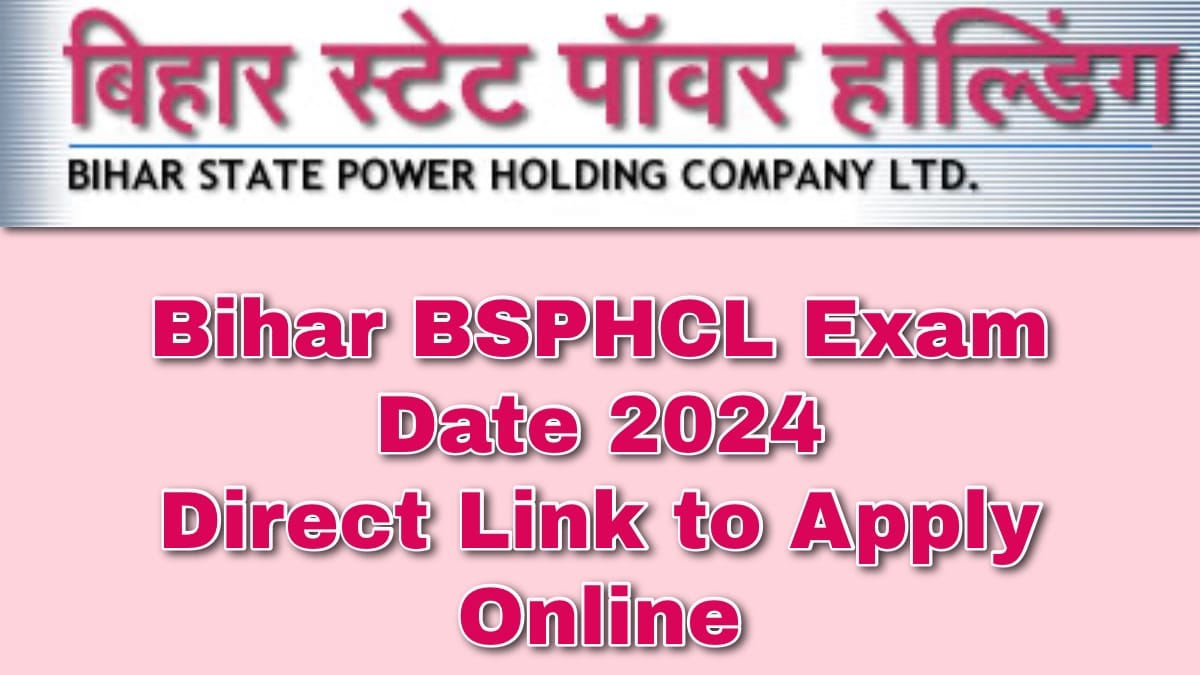 Bihar BSPHCL Exam