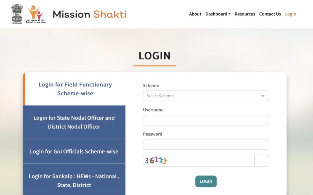Mission Shakti Scheme Apply Online