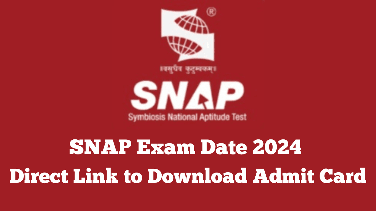 SNAP Exam Date