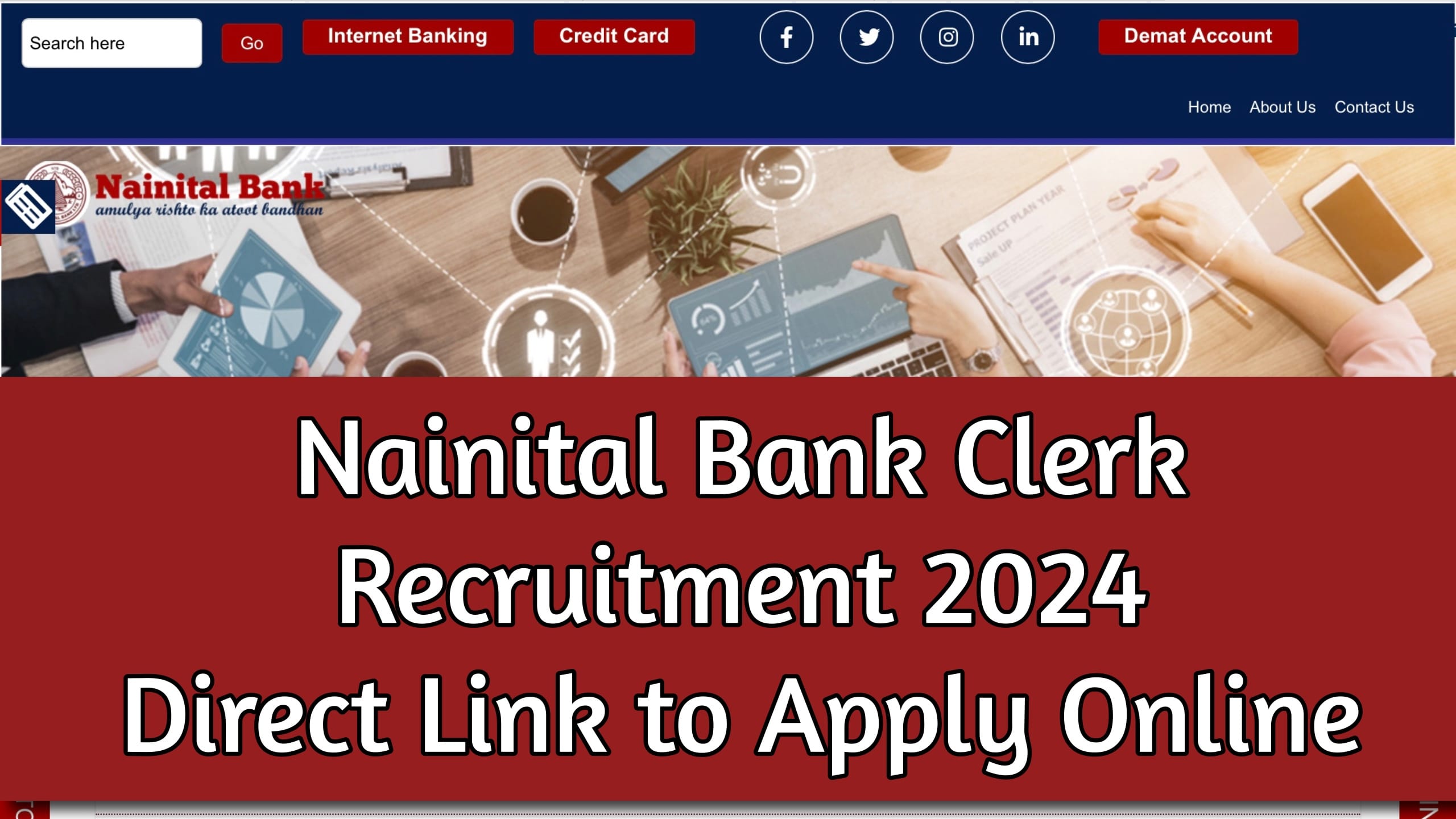 Nainital Bank Clerk Recruitment
