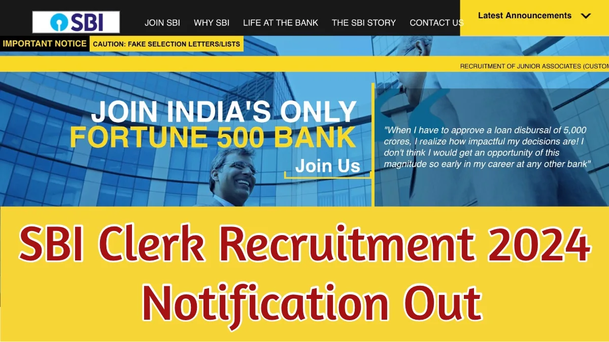 SBI Clerk Recruitment