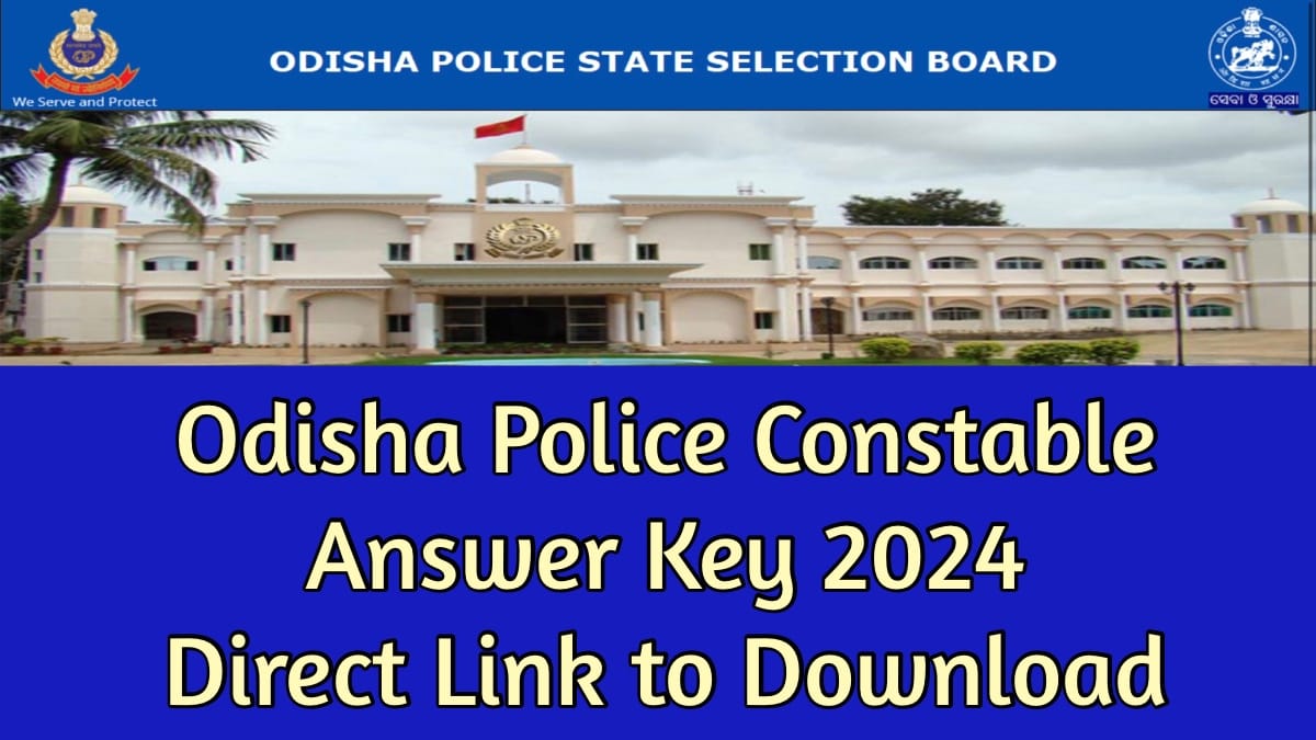 Odisha Police Constable Answer Key