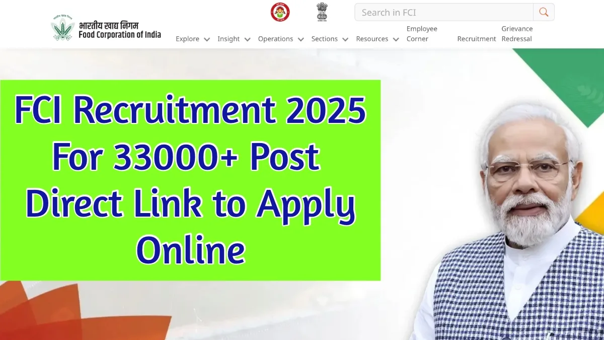 FCI Recruitment