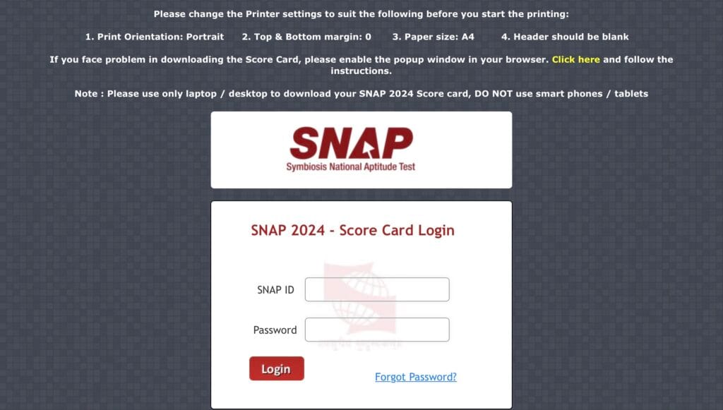 SNAP Result