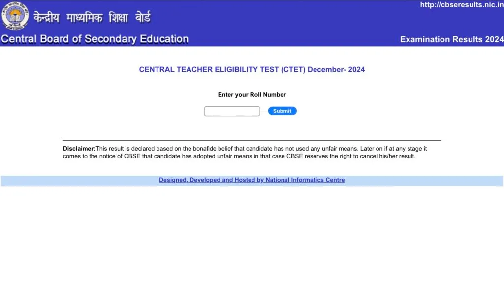 CTET December
